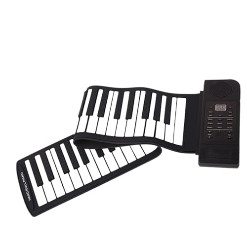 XNZJHPP Clavier électronique Anglais 61 Touches, Piano roulé à la Main, en Silicone épais, Portable, Clavier électronique pour Adulte - Les Beatles, Paul McCartney, John Lennon, RIngo Starr, George Harrison XNZJHPP Clavier électronique Anglais 61 Touches, Piano roulé à la Main, en Silicone épais, Portable, Clavier électronique pour Adulte