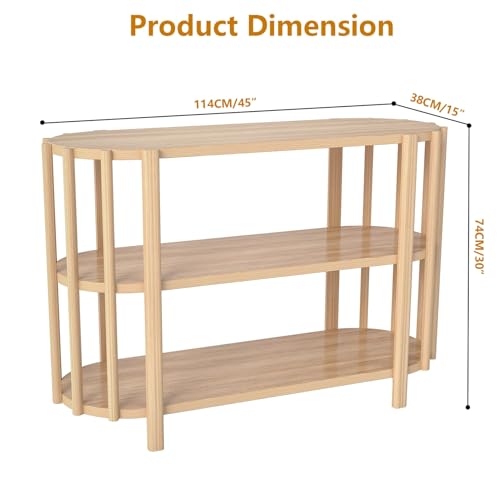 Table console boisée pour sublimer votre entrée ou optimiser le salon