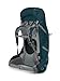 Osprey Ariel Plus 60L Women's Backpacking Backpack, Night Jungle Blue, WM/L