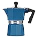 Barazzoni Caffettiera Colorata, Alluminio, Blu, 3 Tazze