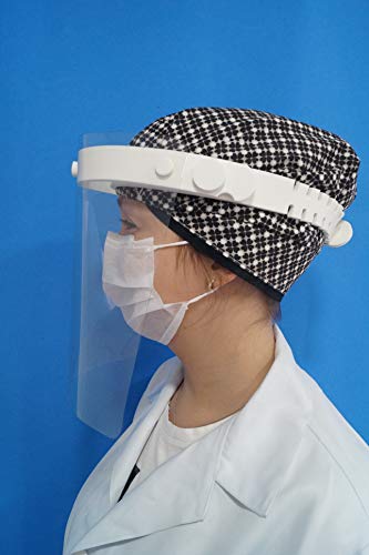 Protetor Facial Articulado Face Shield BRANCO com 10 un.