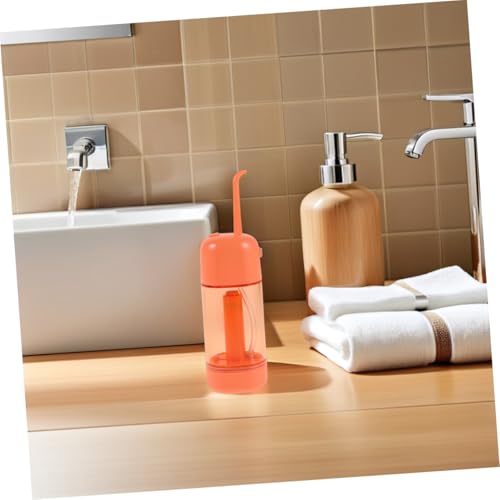 SAFIGLE Zahnwasser Flosser Manuelle Tragbare Munddusche Für Unterwegs Wasserzahnreiniger Nicht Elektrisch Kabellos Manuell Luftdruck – Bild 8