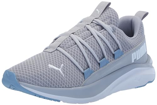 PUMA Mens Softride One4all Cross Trainer, Gray Fog Mens White-Zen Blue, 11