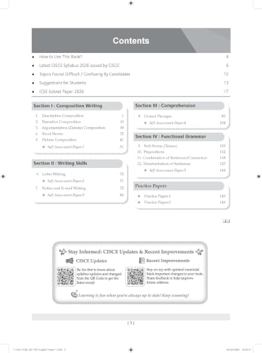 Image of Oswaal Class 9 & 10 ICSE Question Bank English Paper 1 ( (Language)(2017-2026) |For 2027 Exam Chapter-wise & Topic-wise with Competency Based Questions | Includes 2026 solved Paper | Practice Papers