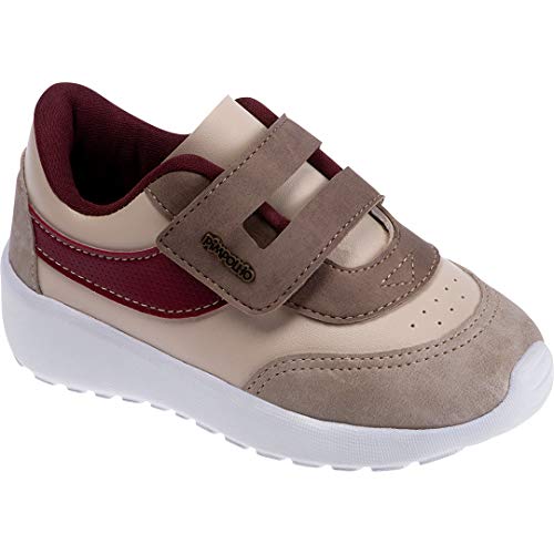 Tênis , Pimpolho, Meninas, BEGE/MARROM, 24