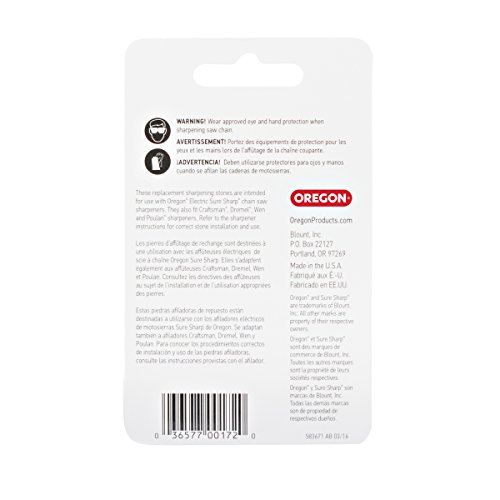 Oregon 28840 5/32-Inch Chainsaw Replacement Sharpening Stone