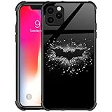 Compatible with iPhone 12 Pro Max Case,Black Bat iPhone 12 Pro Max Cases for Girls,Anime Pattern Des