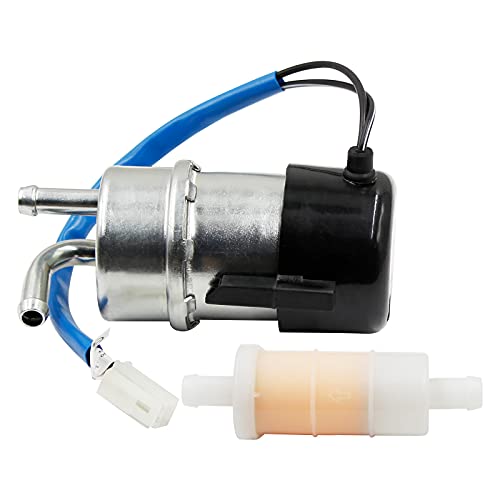 Road Passion Elektrisch Kraftstoffpumpe Benzinpumpe Selbstansaugend kompatibel für Yamaha XJ900 Diversion 1994-2002,FZS1000 FAZER 1000 2001-2005