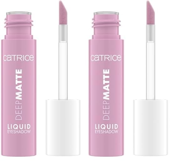 Catrice Deep Matte Liquid Eyeshadow - Sombra de ojos líquida n.º 010, color rosa, duradero, resultado de expresión, altamente pigmentado, vegano, resistente al agua, sin micropartículas de plástico,