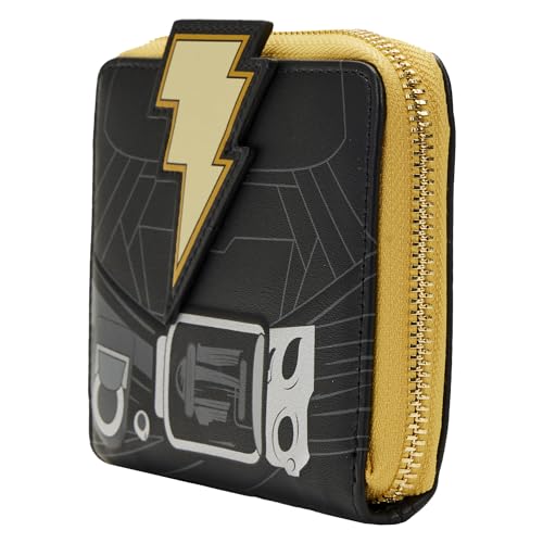Loungefly DC Comics Black ADAM Cosplay Zip Around Wallet2