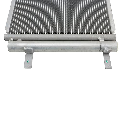 Image of TRQ A /C Condenser and Receiver Drier Assembly Compatible with 2017-18 Hyundai Elantra Sport and Eco