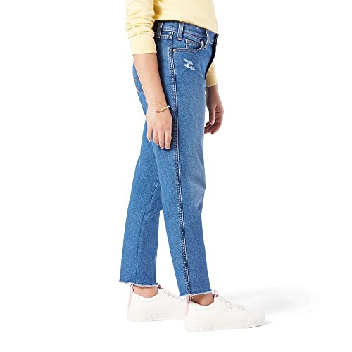 Levi Strauss Signature Gold Girls' High Rise Ankle Straight Jeans3