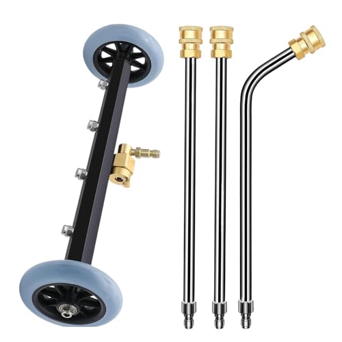 Dubbulon Nettoyeur Sous Caisse - Balai Hydraulique de Lavage Sous Caisse 40 cm | Puissant pour...