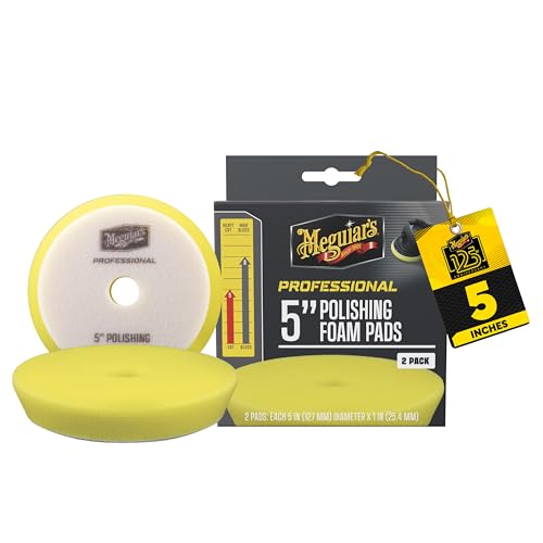 Meguiars Professional 5 Polishing Foam Pad 2pk 10/CV