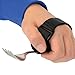 Universal Cuff Adaptive Utensil Holder Hand Strap Utensil Holder Adjustable Elder Eating Assistance Cuff Holding Cutlery Elastic Aid Utensil Cuff Holder Strap for Parkinson Arthritis Tremors Patients
