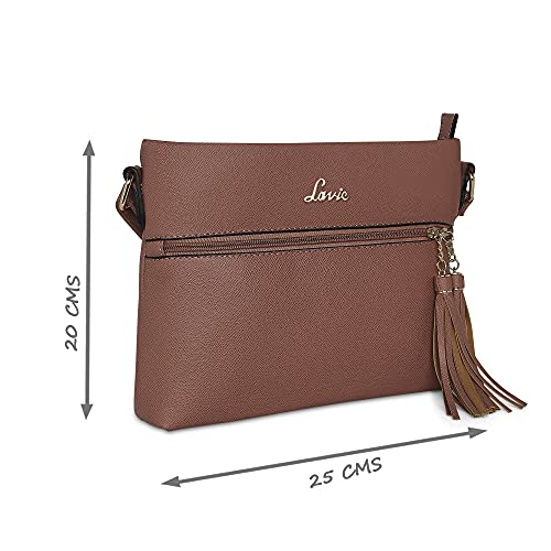 Image of Lavie Women's Tasco Tassel Sling Bag | Ladies Purse Handbag