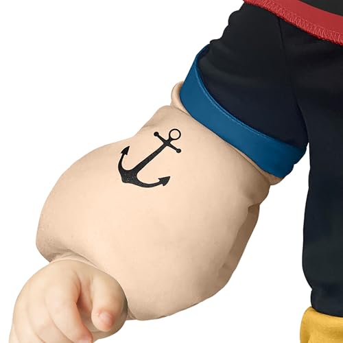 Disfraz completo de bebé Popeye 0-6 meses multicolor miniatura 3