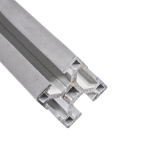 Orange Aluminum Heavy Duty T-Slot Quad Track Framing Aluminum Extrusion 30-Millimeter - Versatile Modular System, USA-Made 6063 Alloy, Different Lengths, Aluminum Extrusion Accessories - 12