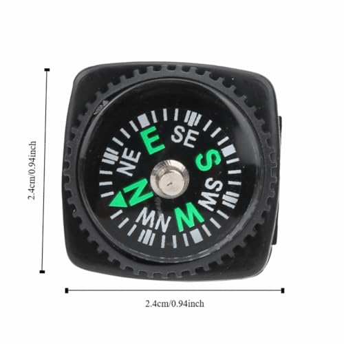 25 piezas mini brújula alta sensibilidad para camping miniatura 2