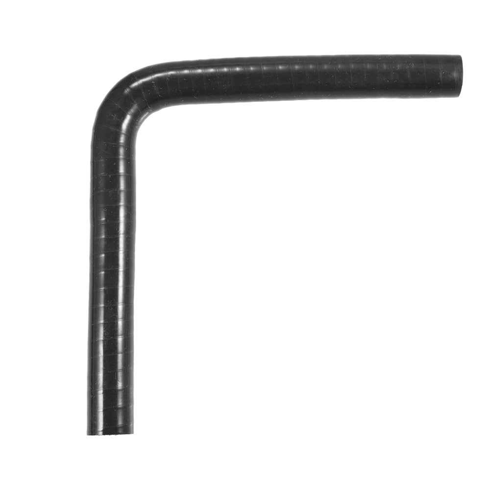 Złączka silikonowa 90 stopni - kolanko intercoolera 9,5-54 MM, 150x150 MM, czarne, 1 szt.
