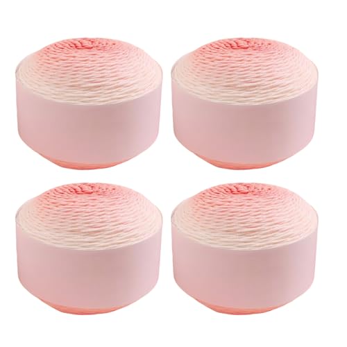 Hilo de ganchillo para principiantes con transiciones de color suaves 8