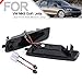 nsautolighting Golf LED Side Marker Light for 2010-2014 VW MK6 Golf MK6 Jetta Sportwagen Led Front Bumper Sidemarker Lamps Replace OEM Side Turn Signal Indicator Lamps Smoked Lens
