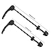 AiTuiTui 1 Pair Bike Quick Release Axle Skewer Bicycle Hub Parts, Front & Rear Axle Hollow Shaft Kit Replacement for Road, Mountain, MTB, BMX Bikes
