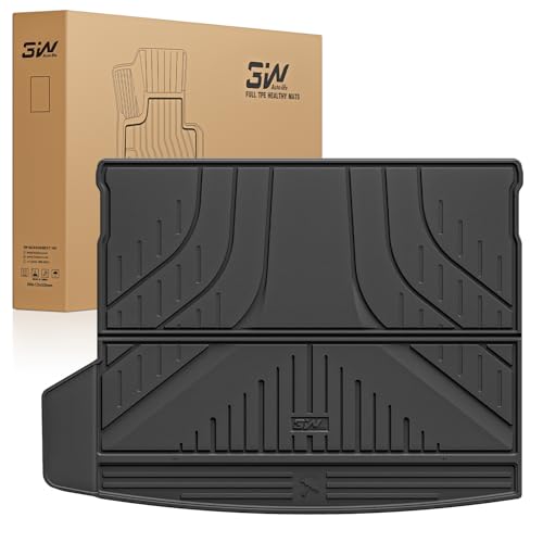 3W Cargo Liner for BMW X3 G45 2025 2026, BMW X3 Accessories Custom Fit TPE All Weather Car Trunk Mat for 30/M50 xDrive 2) X3 2025-2026 | Cargo Liner