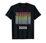 Warren 2020 T-Shirt Retro Vintage Elizabeth Warren Shirt
