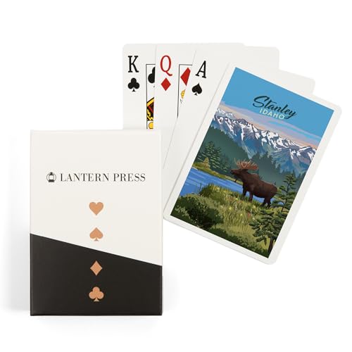 Juegos de cartas Poker Lantern Press Stanley Idaho