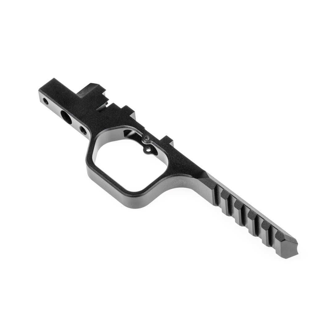 Lower Picatinny Rail Kit für Huben GK1 V3, Triggerguard-Montage, Aluminium schwarz eloxiert, inkl. PIN