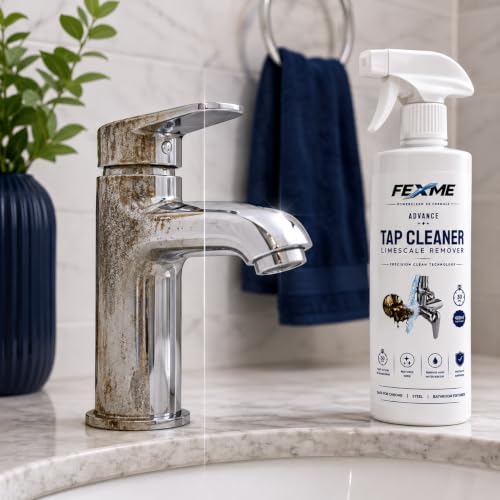 Image of Tap Cleaner & Limescale Remover | Cleans in 60 seconds 400ml