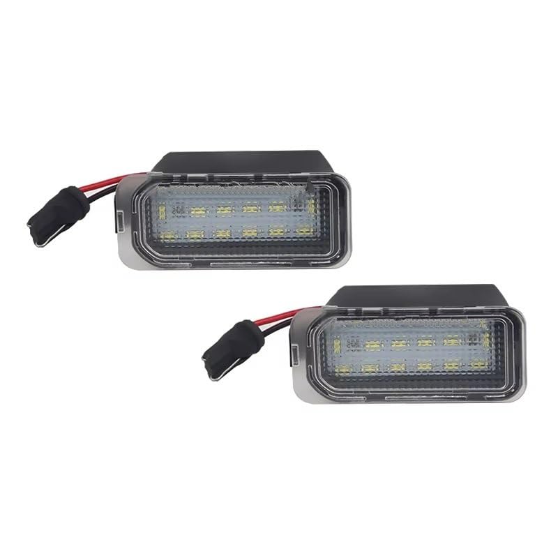 Luz de matrícula para S-MAX bombillas de 12V con alta intensidad de señal numérica trasera