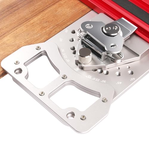 Adjustable Angle Track Saw Guide Square -60° to 60° with