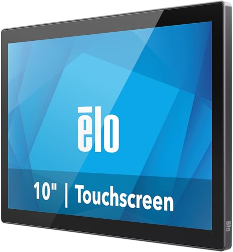 Image of Elo 1004LS - 10 inch Touchscreen Monitor Without Stand - TouchPro PCAP, 10 Touch, 1280 x 800, Dark Gray