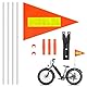 10 Pcs Fahrradfahne FüR Kinder Fahrradfahne Fahrradwimpel Fahne FahrradanhäNger Fahrrad Fahne Kind Wimpel FahrradanhäNger Fahrrad Fahne Fahrradfahne FüR Kinder Fahrradfahne Fahrradwimpel