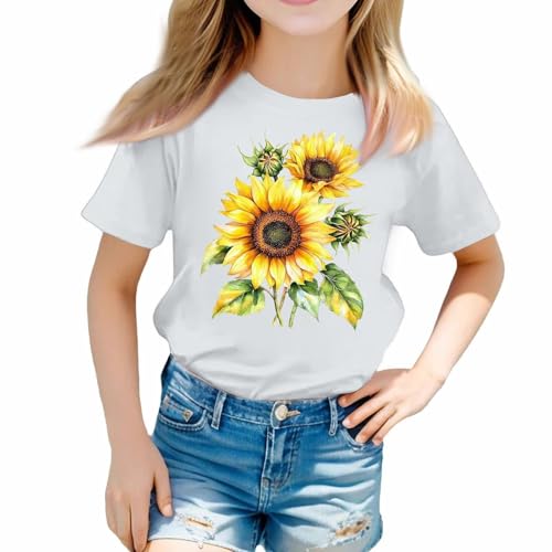 Basic Crop Top TtoShirt Kids Short Sleeved T Shirt for Children and Girls 3 13 Years Basic Crop Top TtoShirt Kids