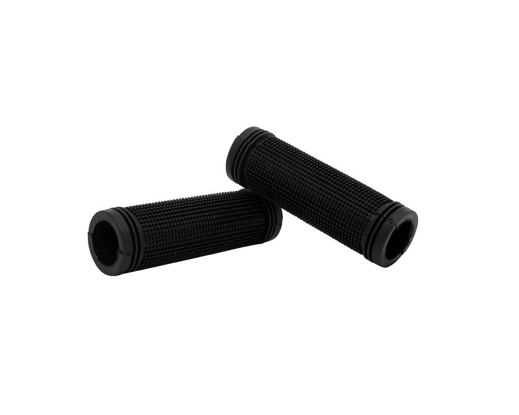 Rubber Handlebar Grip Covers for All Bike, Soft Comfort Riding, Black