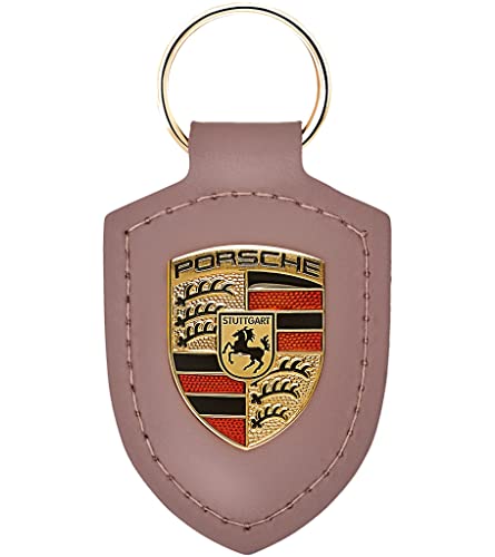 Porsche Crest Keyring - Frozen Berry