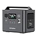 AFERIY 800W Tragbare Powerstation, 512Wh LiFePO4 Batterie, 1 Stunde Schnellladung, AC 230V, UPS, 3500+Ladezyklen, Solar Generator für Outdoor Camping/RV/Home Backup, 7 Jahre Garantie