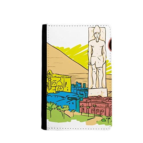 Étui portefeuille de voyage motif de ville pour protéger vos papiers d'identité