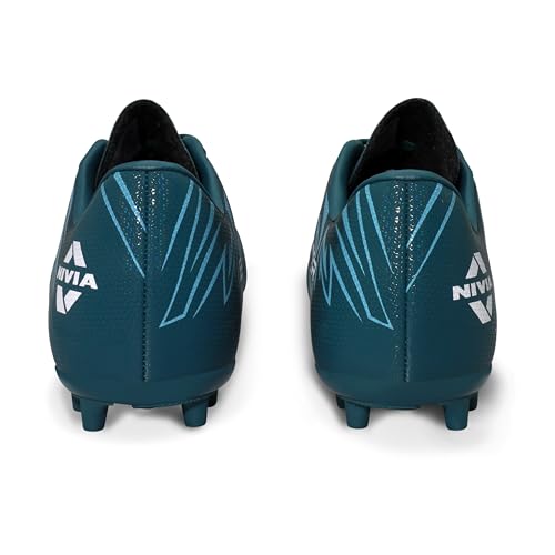 Image of Nivia Encounter Mg 11 Football Stud for Men, Synthetic Leather Upper, Lightweight Insole,High-Shear Strength TPU Outsole, Ideal for Hard & Grassy Surfaces