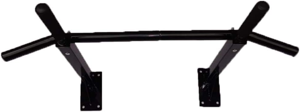 RXRENXIA Heavy Duty Black Multi Grip Wall Mounted Pull Up Bar,Pull Up Bar Wall Mounted Chin Up Bar Home Gym Exercise Bracket Upper Body Workout Bar
