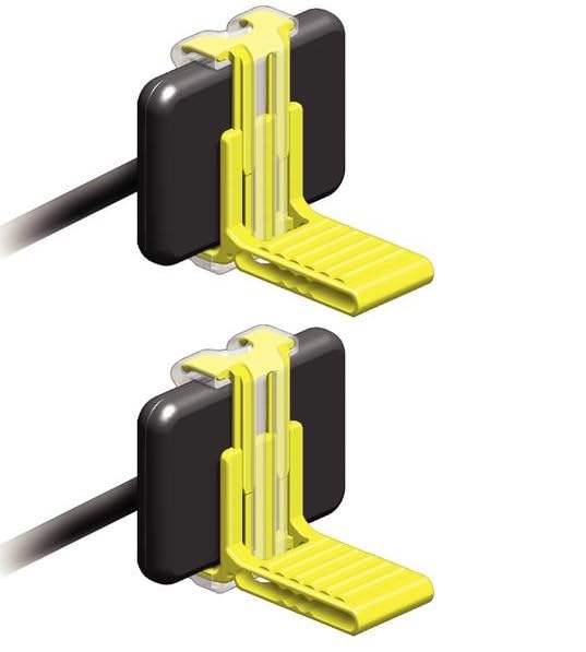 AmeriCan Goods 2/Pk Dental Universal Sensor XCP Color-Coded Digital Biteblock Refill Anterior Posterior Endo Bite Blocks (Posterior, Yellow)
