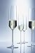 ZWIESEL GLAS Pure Champagne Glass (Set of 4), Champagne Flutes with Effervescent Point, Dishwasher-Safe Tritan Crystal Glasses, Made in Germany (10 Ounce)