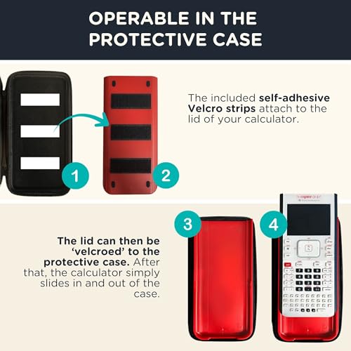 WYNGS Schutztasche Hellgrau kompatibel mit Casio Graph 25+E II