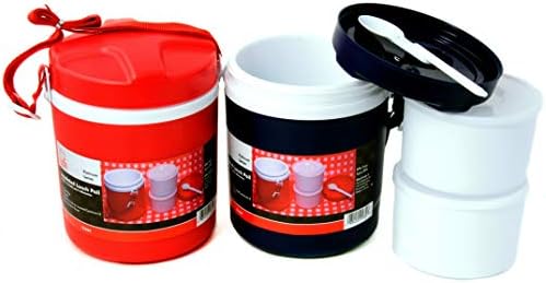 Chef Craft Double Walled Plastic Food Jar, 2 Quart, Color May Vary