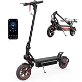 W8 Off-road Electric Scooter for Adults, Foldable E Scooter with 9.3" Pneumatic Tires, 500W Motor, 54.6V 14Ah Battery, 45KM Long Range, 4 Speed Modes, Front & Rear Suspension, APP Control