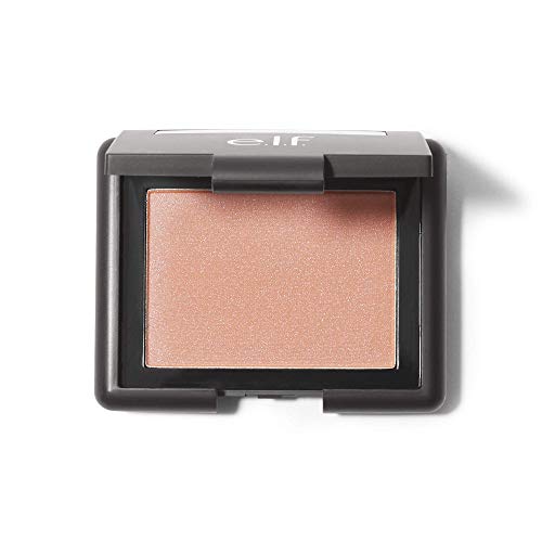 e.l.f, Studio Blush, Sheer, Natural, Pigmented, Blends, Creates a Radiant Glow, Mellow Mauve, Shimmer, 0.168 Oz