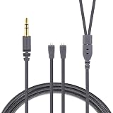 3APLUS HBC13 2Pin ケーブル Ultimate Ears用 イヤホン交換ケーブル 3.5mm 4芯 高純度OFC銀メッキ TF10/TF15/SF3/SF5などイヤホンに適合する ストレート型 120cm